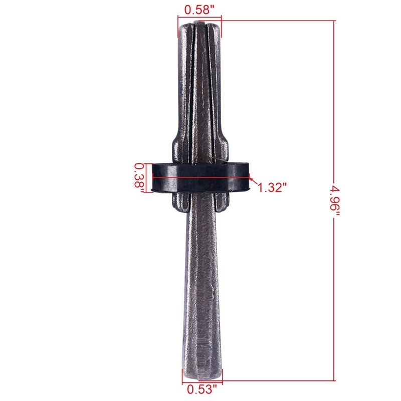 YaeTek 7 PCS 9/16 Plug Wedge Feather Shims Concrete Marble Granite Rock Stone Splitting Hand Tools - Image 3